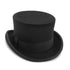 Deadman - Walrus Hats Wool Felt 4.5 in. Height Low Crown Top Hat - H7019